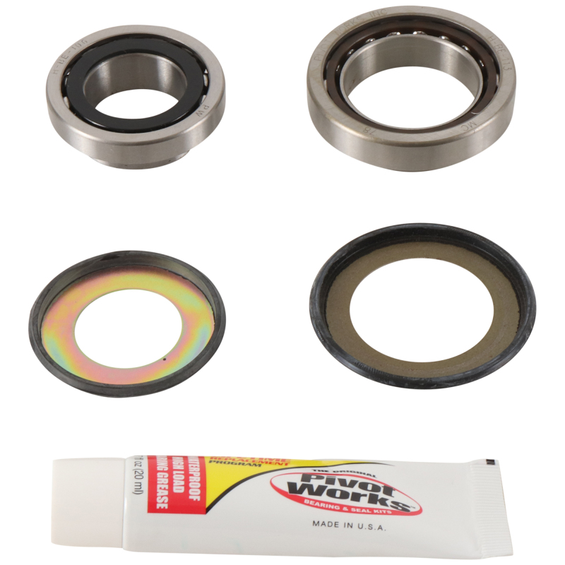 Honda RVT1000R RC51 Steering Stem Bearing Kit - Pivot Works - Double Sealed - `00-`01